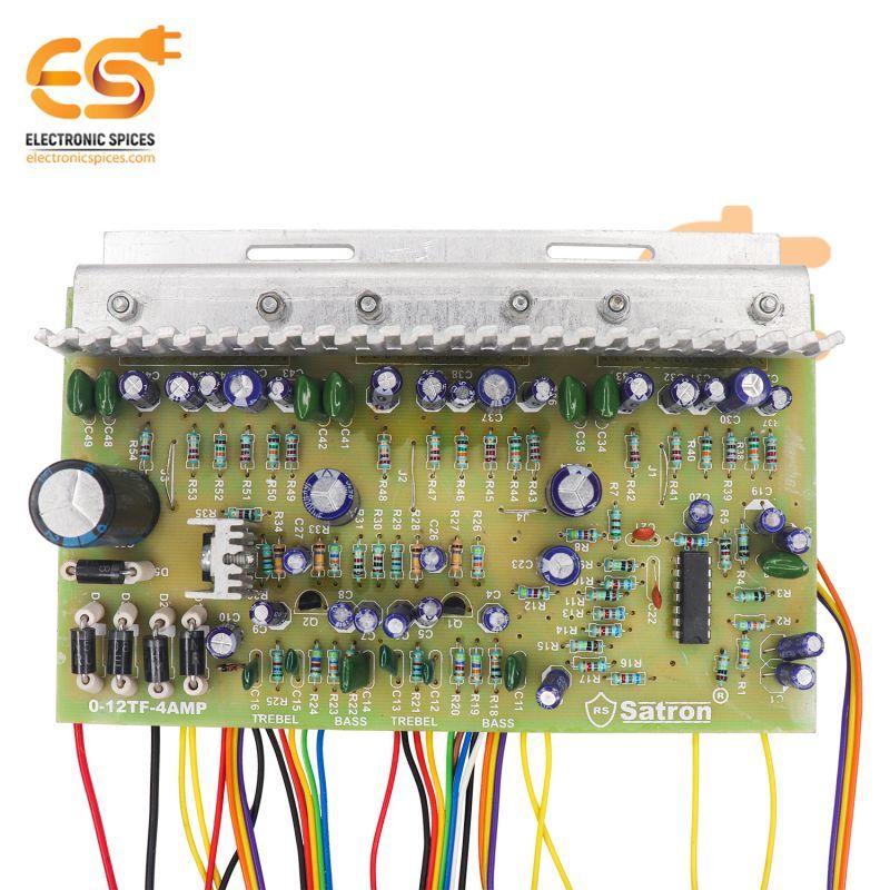 4440 Triple Ic 120 Watt High Power Audio Amplifier Circuit Board