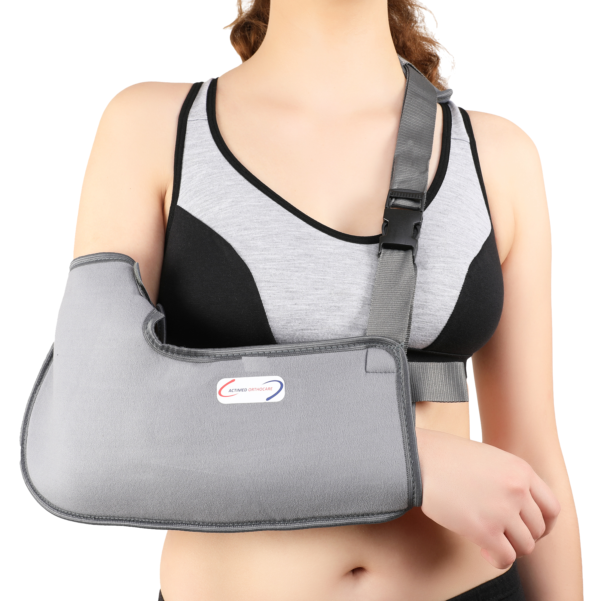 Pouch Arm Sling - Disposable, Foldable | Size S, M, L, Skin Color, High-tech Manual Operation, Lightweight 50 Gram Design For Hand Support