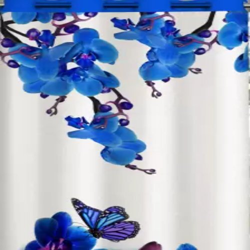 Superior Polyester Door Curtain - 122 Cm X 213 Cm | 100% Blackout, Vibrant Digital Print Design, Machine Washable, Eyelet Closure, Ultra Soft Finish