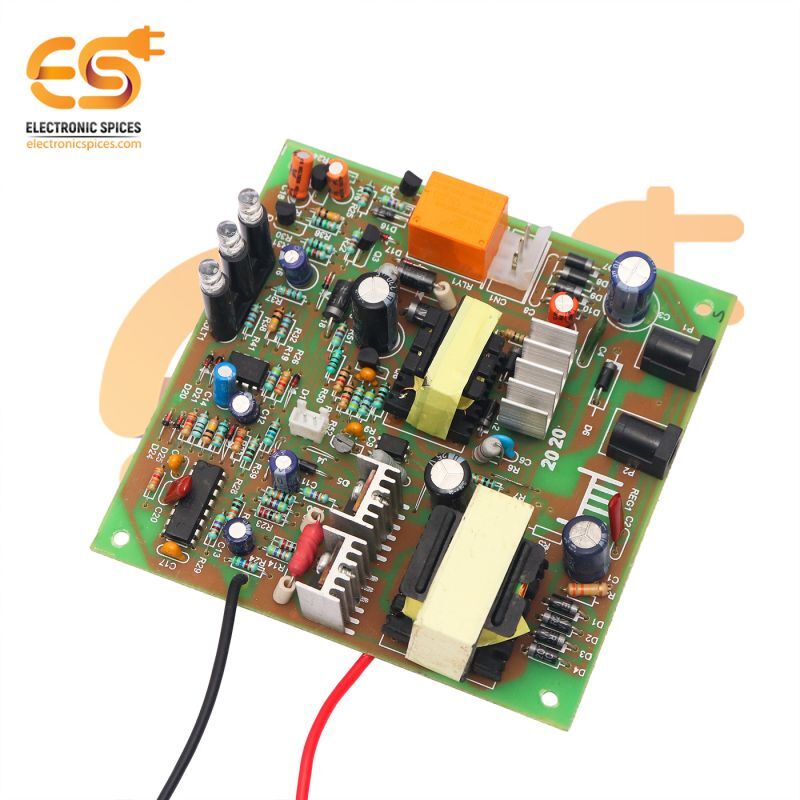 45 Watt Complete Inverter Circuit Motherboard With Inbuilt Battery Charging Module 112mm X 112mm X 32mm (Dc To Ac Converter)