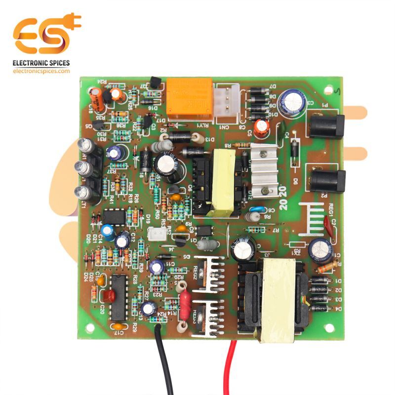 45 Watt Complete Inverter Circuit Motherboard With Inbuilt Battery Charging Module 112mm X 112mm X 32mm (Dc To Ac Converter)