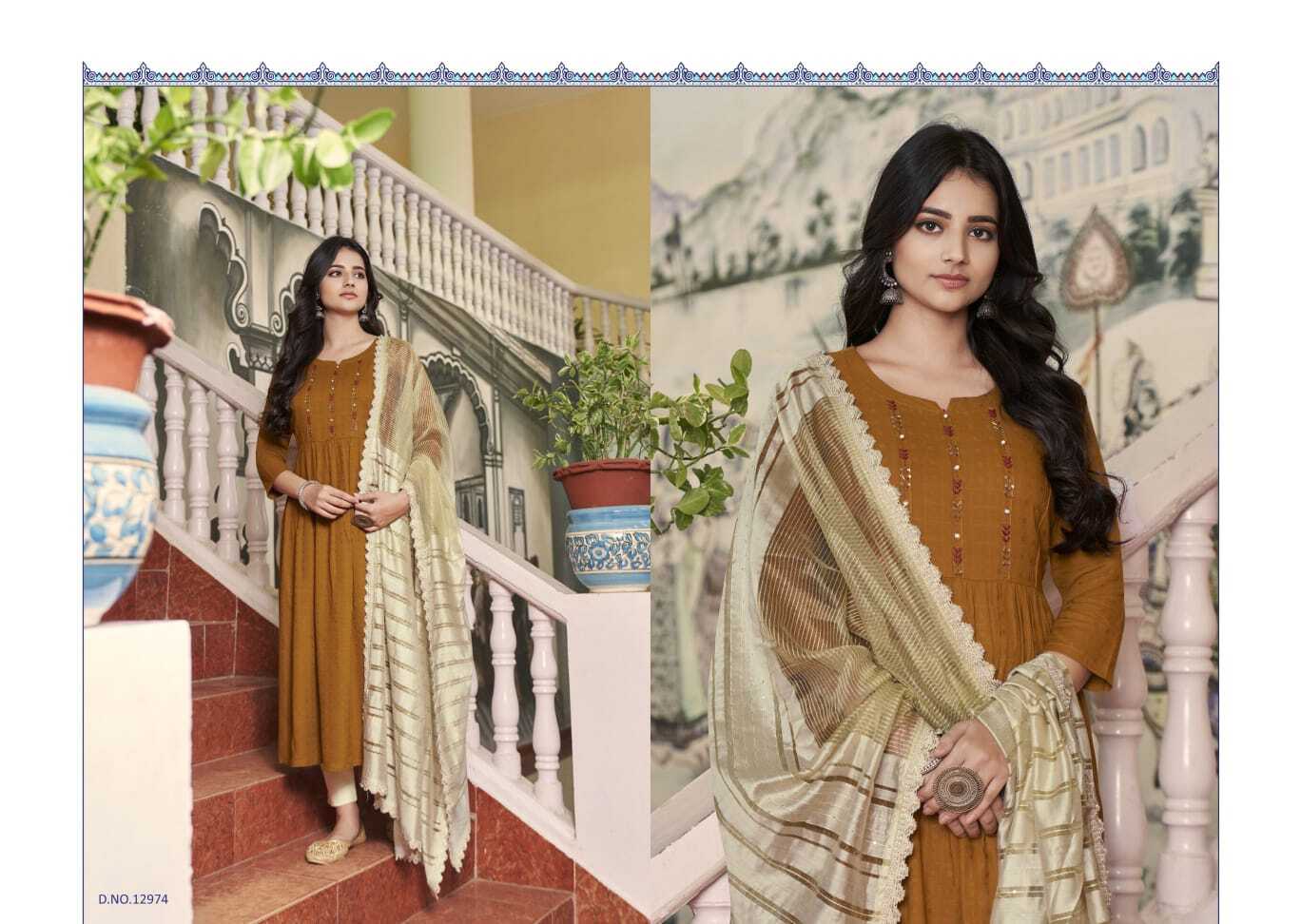 Salwar Suit - Cotton & Fancy Fabric, M To 3xl Sizes Available, Muslin Dupatta, Bandhani Print, Elegant Design With Sequence Work