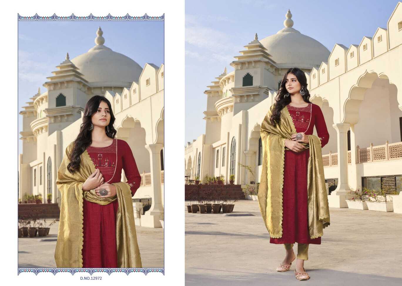 Salwar Suit - Cotton & Fancy Fabric, M To 3xl Sizes Available, Muslin Dupatta, Bandhani Print, Elegant Design With Sequence Work