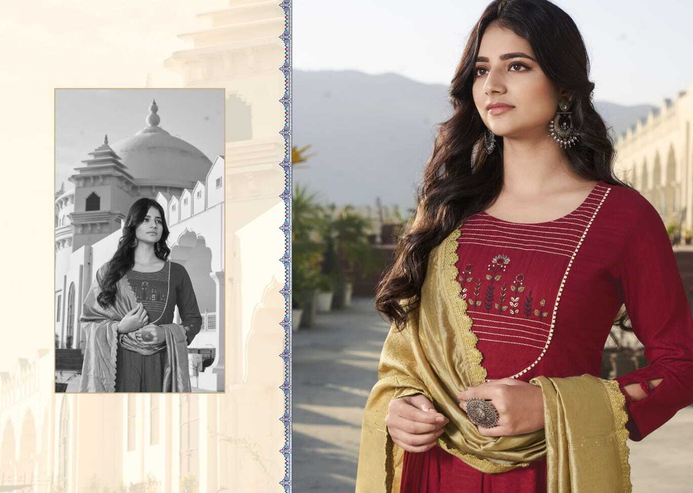 Salwar Suit - Cotton & Fancy Fabric, M To 3xl Sizes Available, Muslin Dupatta, Bandhani Print, Elegant Design With Sequence Work