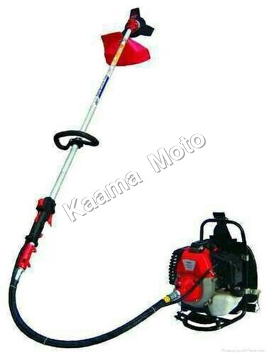 Km - Brush Cutter 2 Stroke Back Pack With Accessories - Color: Black And Red