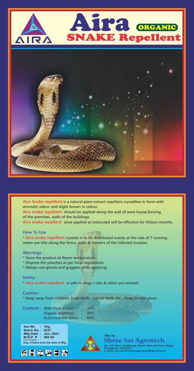 Aira Snake Repellent Duration: 02 Years