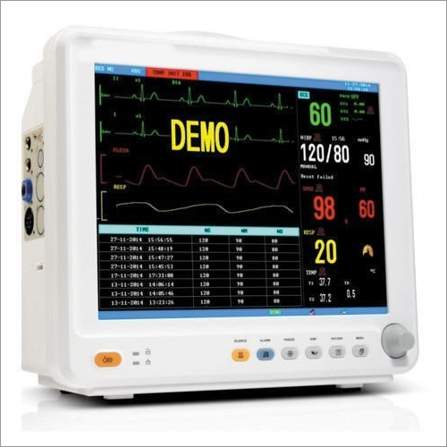 Hospital Multi Parameter Monitor Color Code: White