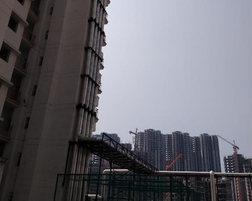 Aluminium Cladding Work - Color: Silver