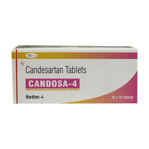 Candesartan Tablets - 4 mg Film Coated | Effective Blood Pressure Management, Easy to Swallow