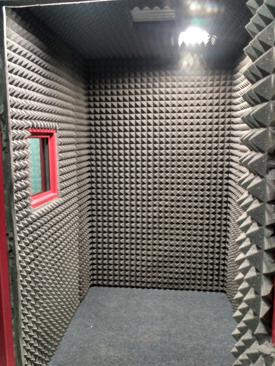 Wood Audiometric Testing Booth