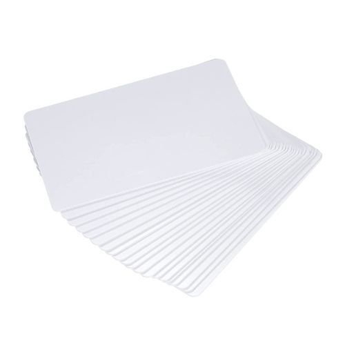 Saga1 Premium Plain White Rfid Access Cards For Time Attendance