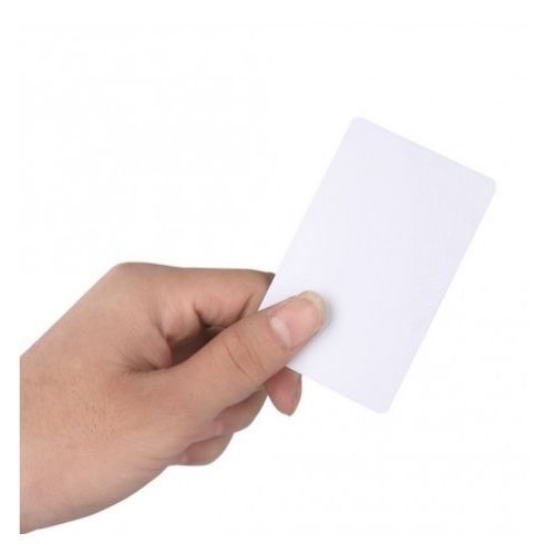 Saga1 Premium Plain White Rfid Access Cards For Time Attendance