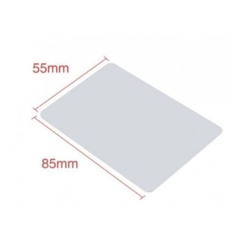 Saga1 Premium Plain White Rfid Access Cards For Time Attendance