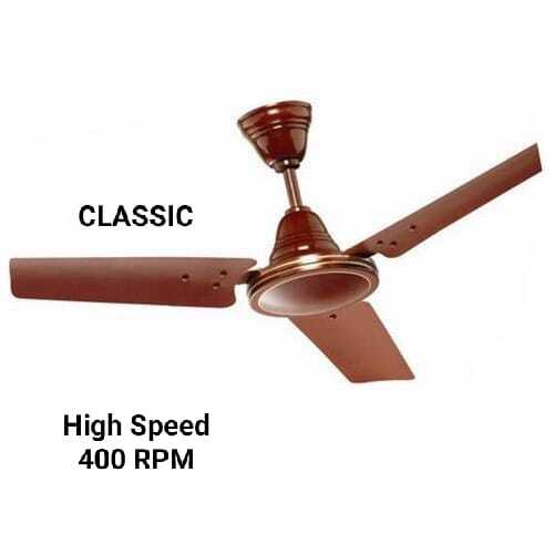 Classic Ceiling Fan Energy Efficiency Rating: 5 Star