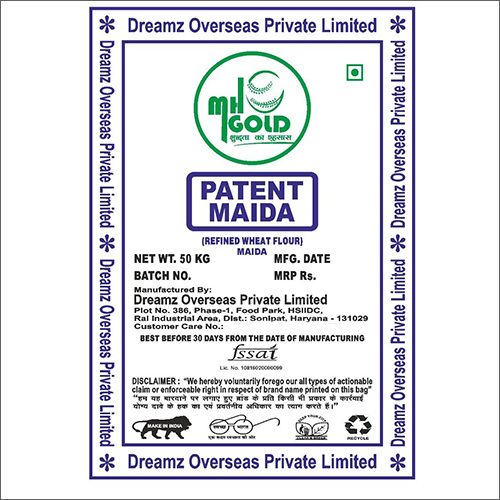 50 किलोग्राम पेटेंट मैदा