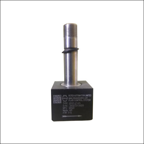 Black And Silver 20101 Rotex Solenoid Valve