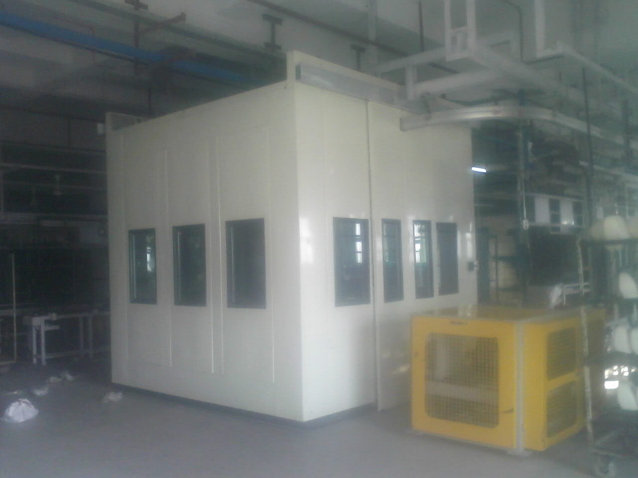 Operator Sound Proof Cabin - Color: White