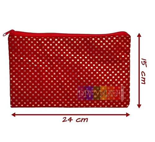 मल्टी पर्पस ज़िपर गिफ्ट बैग