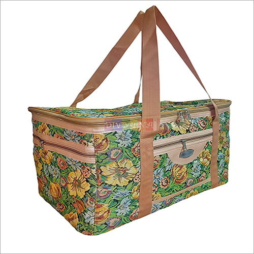 बेल्जियम फ़ैब्रिक ट्रेवल डफ़ल मल्टीपर्पस बैग