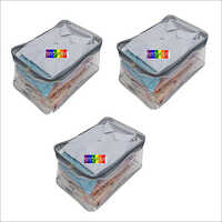 3 पीसी पारदर्शी शर्ट कवर ब्लाउज कवर सलवार सूट कवर कुर्ती कवर जींस पैंट टी शर्ट कवर कपड़े आयोजक का कॉम्बो सेट