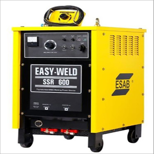 Esab Easyweld Ssr 600 Arc Welder Machine - Color: Yellow