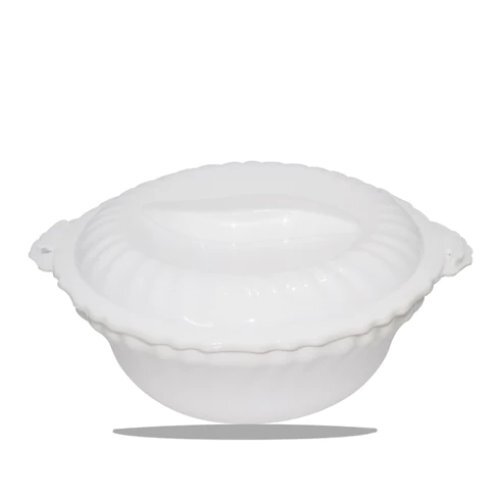 White Light Weight Plastic Dinner Set