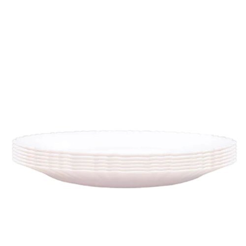 White Light Weight Plastic Dinner Set