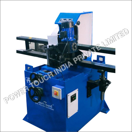 Pipe Tube Polishing Machine - Stainless Steel, 35hp Power, Blue Color | Semi-Automatic Operation, 415-440 Volt Voltage
