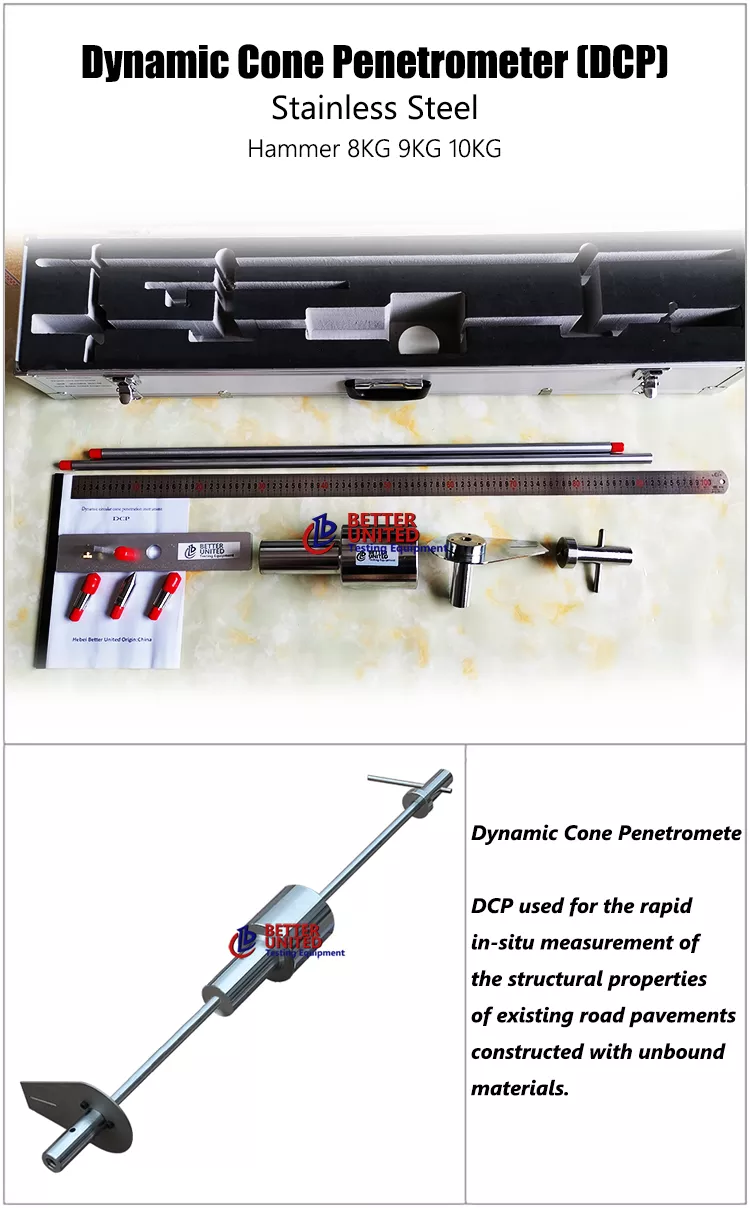Astm Standard Dynamic Cone Penetrometer Application: Laboratory