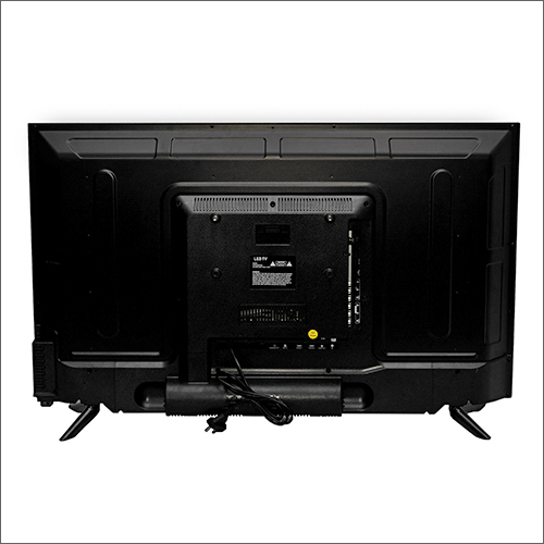 40 Inch Smart Led Tv - Metal And Glass Build, Black Color | Warranty Included, Wide Screen Support