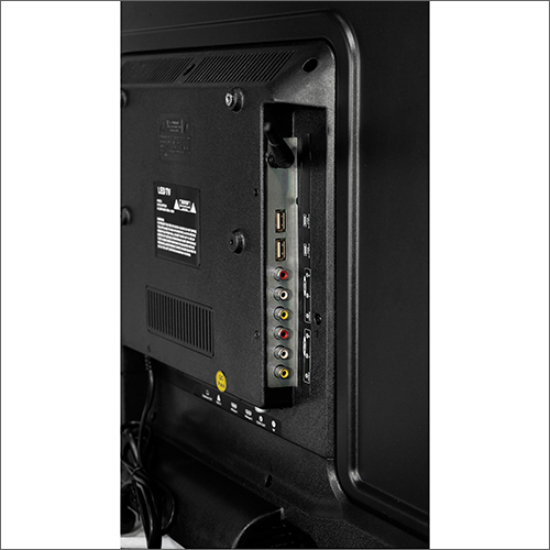 40 Inch Smart Led Tv - Metal And Glass Build, Black Color | Warranty Included, Wide Screen Support