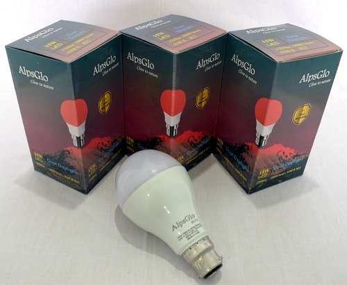 Alpsglo Eco Led Bulb 15w Body Material: Aluminum