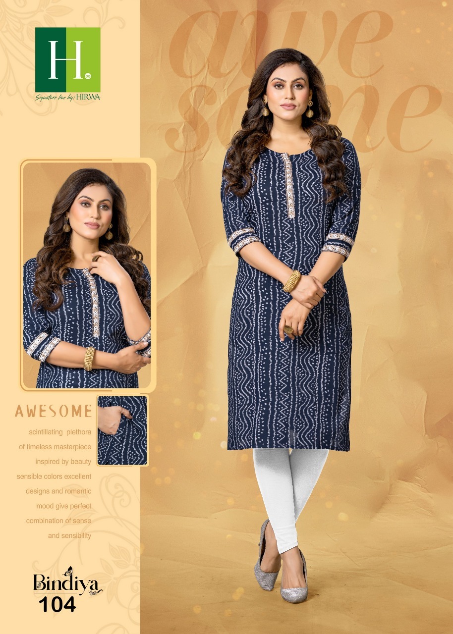 Ladies Kurti - Rayon Tie Work Straight Kurti With Pocket, 44 Inch Length, 3/4 Sleeve, Embroidered Pattern, Available In M, L, Xl, Xxl, Breathable And Washable