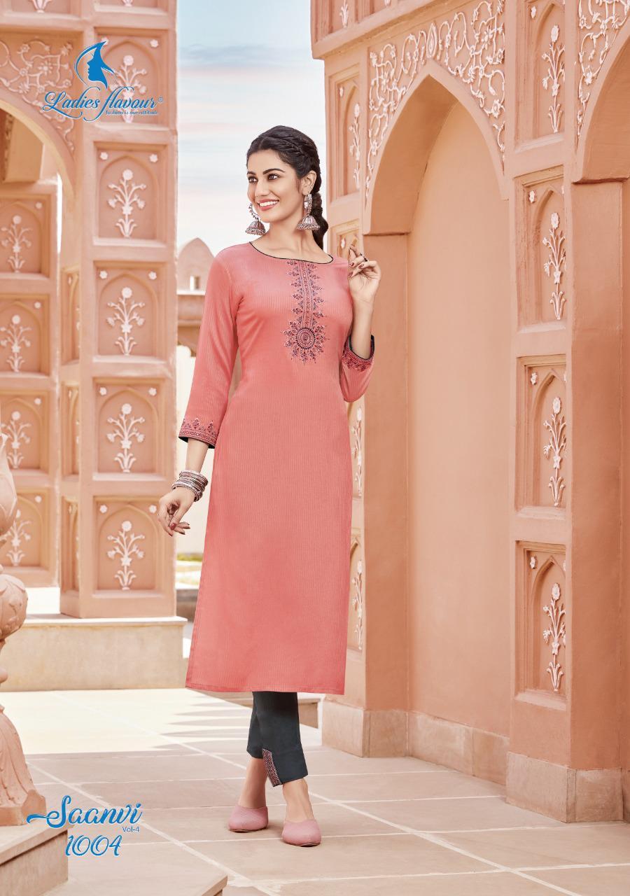 Ladies Designer Kurti - Pure Viscose Rayon Dobby With Heavy Sequence Embroidery Work, Available In Sizes S To 4xl With 3/4 Sleeve Style, Casual Ethnic Wear