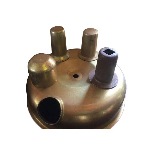 Copper Deep Drawn Parts - 5 to 8 mm Thickness, Golden-Yellow Brushed Finish | Customized Industrial Applications