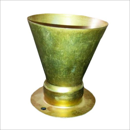 Deep Drawn Cone - Brass, Customized Sizes, Golden-Yellow | Resilient Design, Smooth Surface Finish, Impact Resistant, Industrial Application