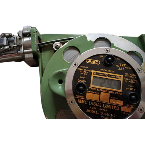 Ullage Temperature Interface Tape - Metal, Automatic Operation | Electric Drive, Portable Liquid Level Gauge, Hassle-free Performance, Durable Design