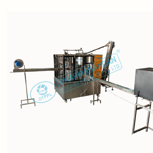 Bottle Filling Capping Machine - Stainless Steel Design, Compact Size & High Efficiency Operation