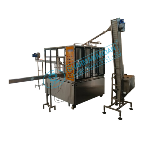 Bottle Filling Capping Machine - Stainless Steel Design, Compact Size & High Efficiency Operation