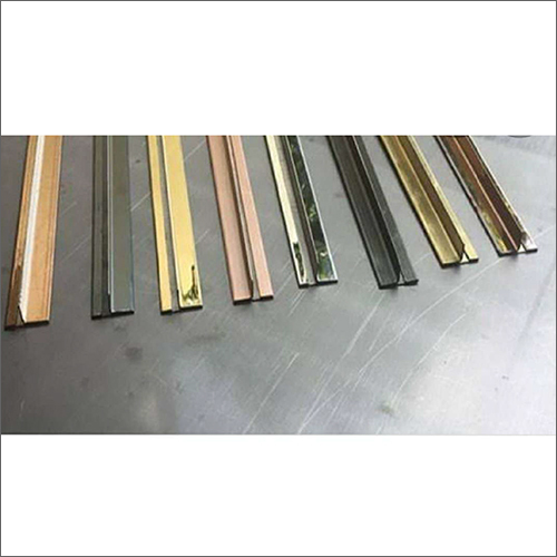 Decorative Sst Profile - Polished Ceramic & Metal , Customized Sizes & Glossy Finish