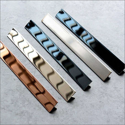 Decorative Sst Profile - Polished Ceramic & Metal , Customized Sizes & Glossy Finish