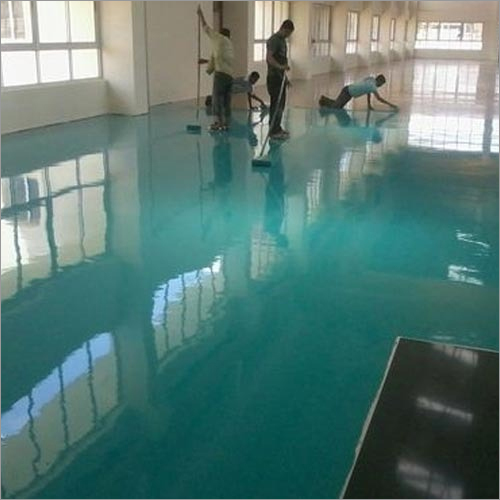 Industrial Epoxy Flooring - Epoxy Resin, Thickness 500 Microns - 5 mm, Multi Color, Chemical Resistant, 2-Year Warranty
