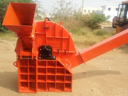 Yellow And Blue Wood Chipper