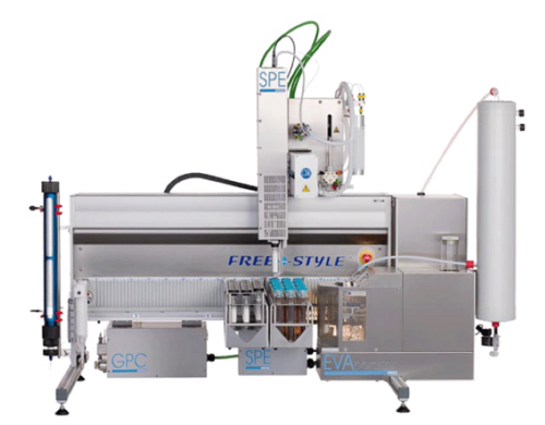 Automated GPC/SPE