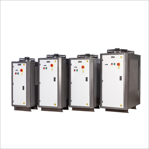 Water Chiller - 220 Volt Capacity, Gray Industrial Cooling System | Enhanced Temperature Control, High Efficiency Performance