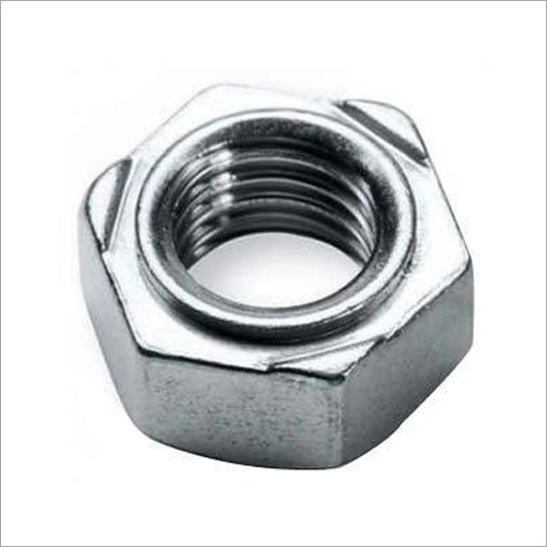 SS Hex Weld Nut - Grade 304, 25 mm Size, Silver Finish | Polished Surface, Hot Rolled Technique, Industrial Usage