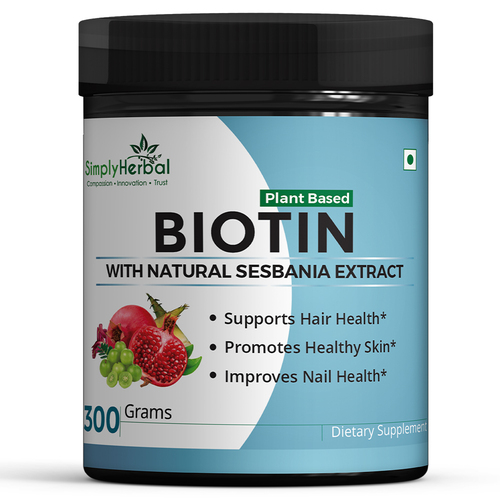 Biotin Powder Shelf Life: 18 Months Months