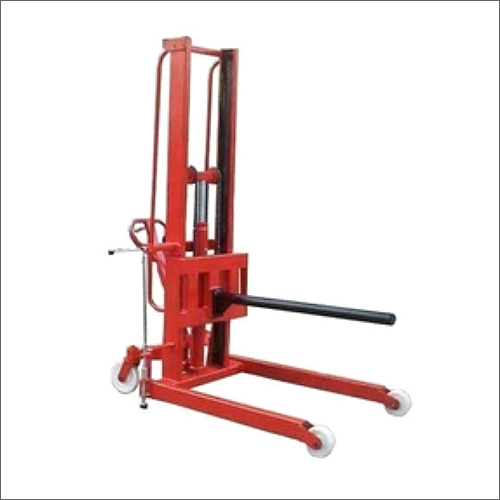 Manual Hydraulic Boom Stacker - Mild Steel, Lifting Capacity 200-250 kg | Durable, Strong, Ideal for Material Handling