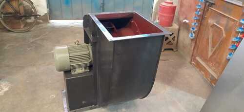 Centrifugal Blower - Metal & Other Materials | Black Finish, Electric Power Source for Industrial Ventilation