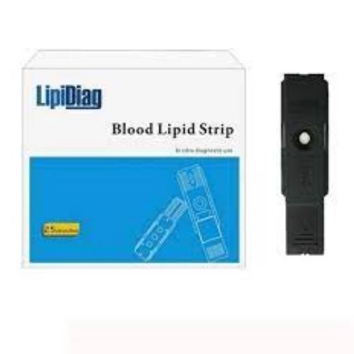 Lipid Diag Strips - Pack Of 25 Strips - Accurex